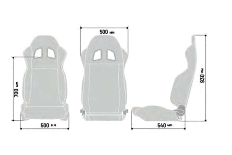 Sparco Seat R100 Black/Red