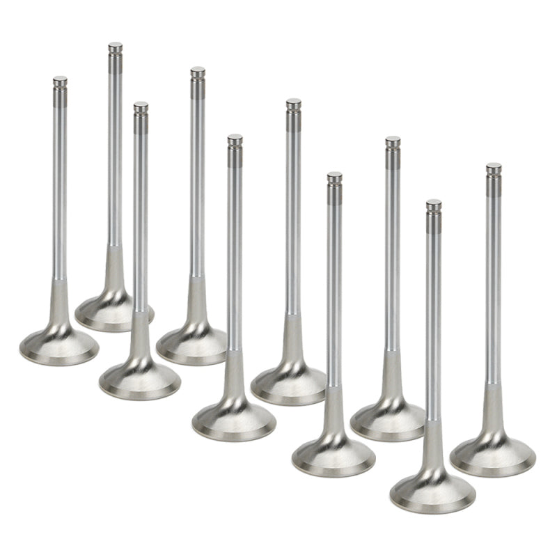 Supertech VW 1.8L/2.0L 16V 28.x6.96x98.20mm Flat Inconel Exhaust Valve - Set of