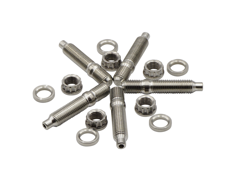 BLOX Racing Stainless Steel Exhaust Manifold Studs 5-Piece Set - M10x1.25 55mm