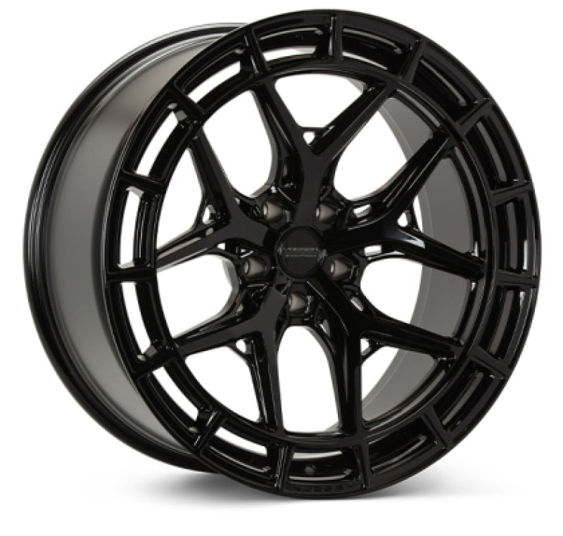 Vossen HFX-1 18x9 - 8x165.1 - ET18 - Deep Face - 125.1 - Gloss Black Wheel