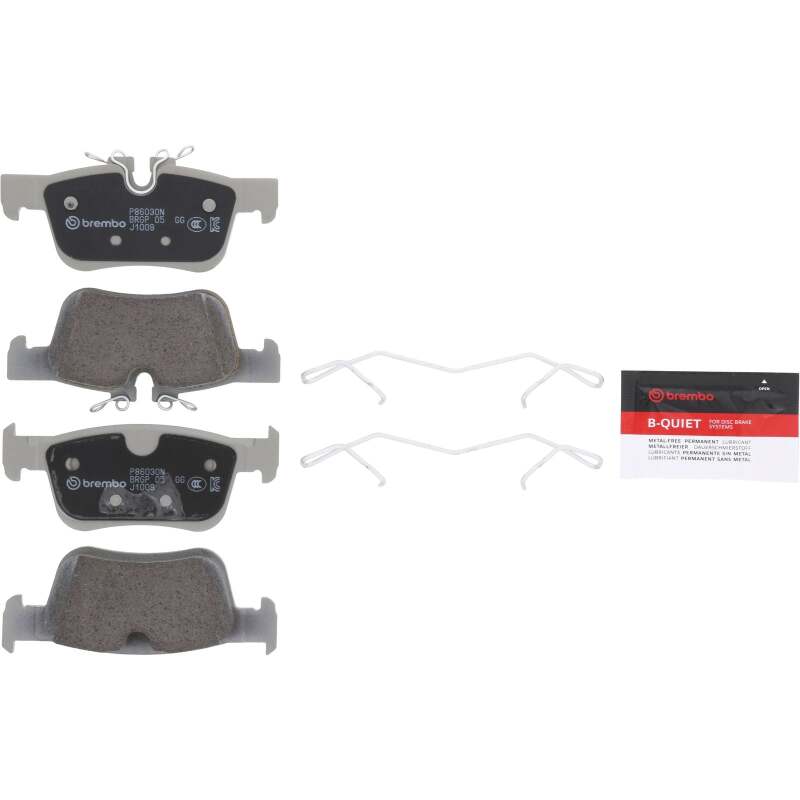 Brembo 18-21 Volvo XC60/ S60/ S90/ V60 Cross Country/ V90 Cross Country/ V60/ V90 Rear NAO Brake Pad