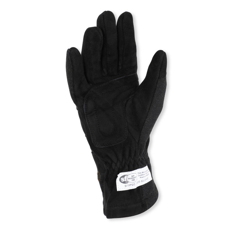 RaceQuip Black 2-Layer SFI-5 Glove - Medium