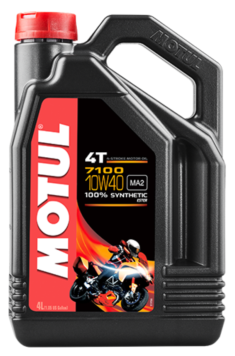 Motul 4L 7100 4-Stroke Engine Oil 10W40 Case of 4 104091