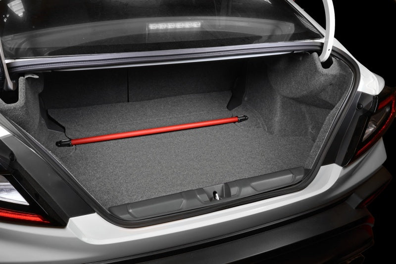 Perrin Rear Shock Tower Brace Red fits 15+ Subaru WRX PSP-SUS-042RD