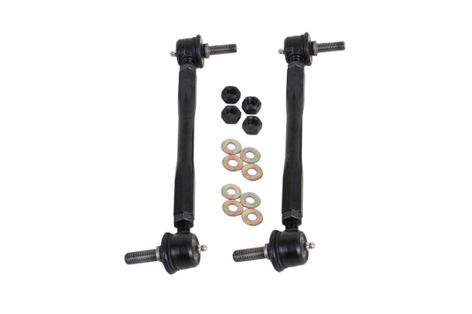 BMR 05-14 S197 Mustang Front Sway Bar End Link Kit - Black