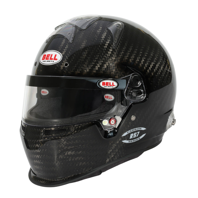 Bell Helmet Rs7 Carbon Duckbill (Hans) 59(7 3/8) Fia8859-2024/Sa2025