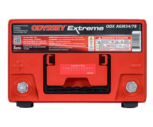 Odyssey Battery Auto/Truck/Heavy Duty & Commercial Extreme AGM Battery (34/78-PC