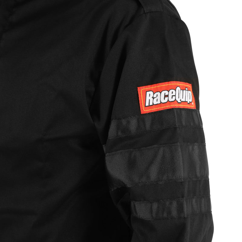 RaceQuip Black SFI-1 1-L Jacket - XL