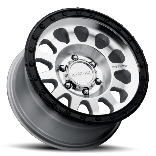 Method MR315 18x9 +18mm Offset 8x180 130.81mm CB Machined Wheel - Gloss Black Lip