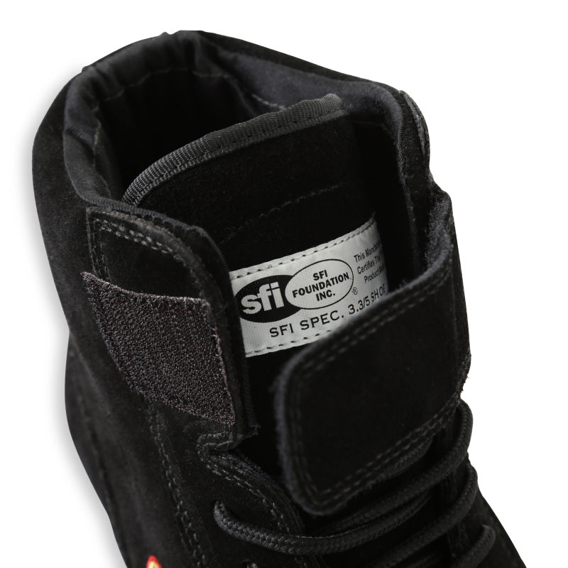 RaceQuip Black SFI Race Shoe 11.0