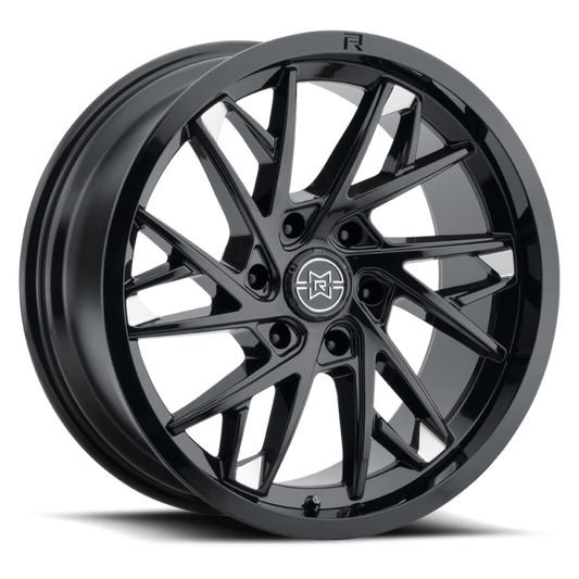 Method Raised MR801 20x10 / 8x170 BP / -18mm Offset / 125mm Bore - Gloss Black Milled Wheel