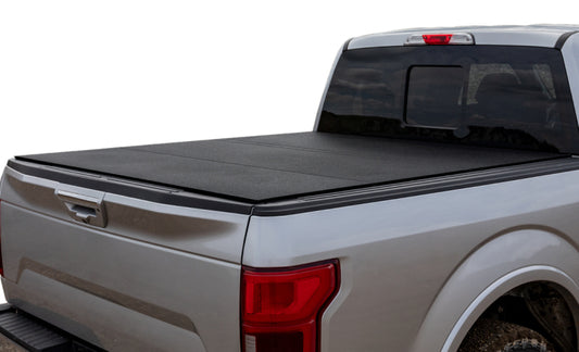 Access 2024+ Ford Ranger 5ft Box LOMAX Folding Hard Cover - Black Urethane