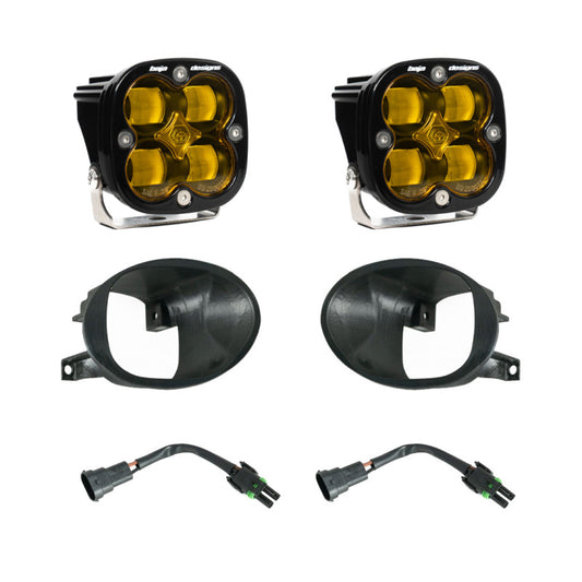 Baja Designs Squadron SAE Fog Pocket Light Kit Amber For 19-24 Sprinter 447873