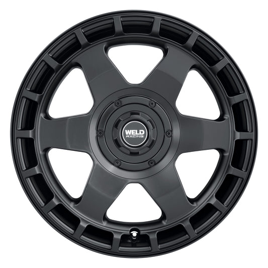 Weld Off-Road Ridge 20x9 - 8x170 BP - ET0 - 125.1mm CB - Satin Black Wheel
