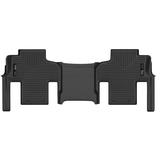 Husky Liners 2022 Jeep Grand Wagoneer w/2nd Row Bucket X-Act Contour Floor Liners (2nd Seat) - Black