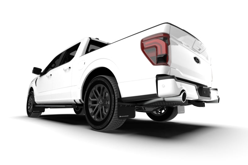 Rally Armor Black UR Mud Flap Black Logo for 21-25 F-150 MF115-UR-BLK-MBK