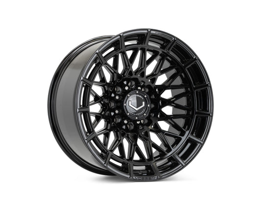Vossen HFX-3 22x10 - 8x165.1 - ET18 - Super Deep Face - 125.1 - Gloss Black Wheel