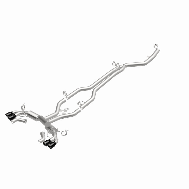 MagnaFlow BMW SPEQ Series Cat-Back Exhaust System Black Chrome
