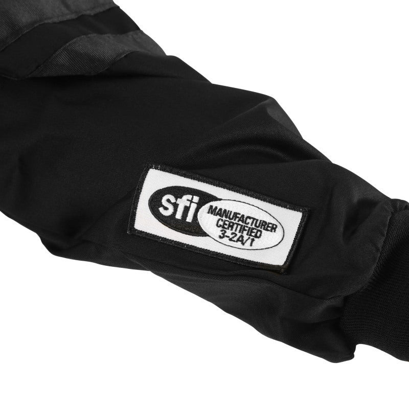 RaceQuip Black SFI-1 1-L Jacket - Medium