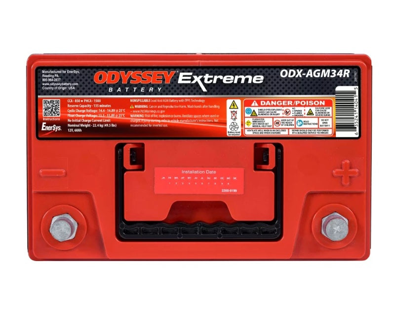 Odyssey Battery Auto/Truck/Heavy Duty & Commercial Extreme AGM Battery (34R-PC15