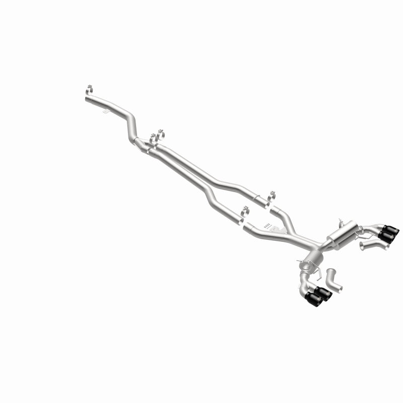 MagnaFlow BMW SPEQ Series Cat-Back Exhaust System Black Chrome