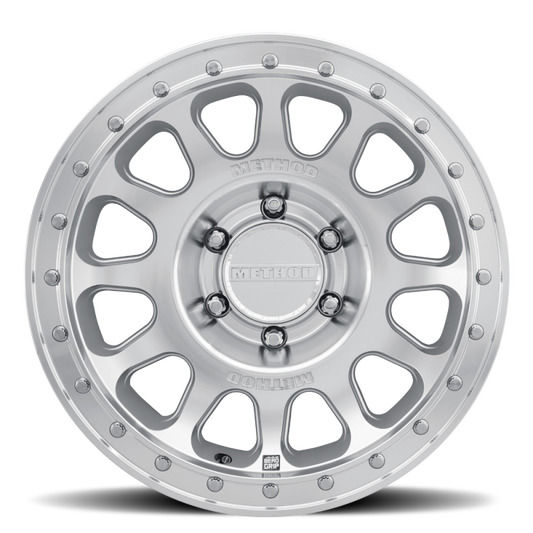 Method MR709 HD Bead Grip 17x 8.5in / ET0 / 5x5 BP / 71.5mm Bore - Machined Wheel