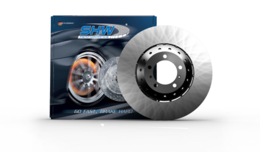 SHW 20-26 Audi A6 Allroad Premium Front Smooth Lightweight Brake Rotor (4K0615301G)