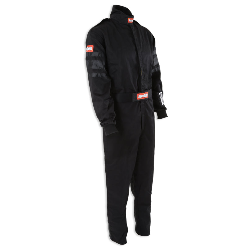 RaceQuip Black SFI-1 1-L Suit - Small