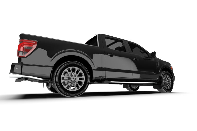Rally Armor Black UR Mud Flap Black Logo for 21-25 F-150 MF115-UR-BLK-MBK