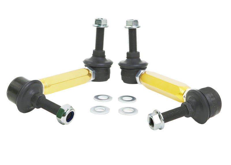 Whiteline Universal Sway Bar End Link Kit - 130-155mm Heavy Duty Adjustable - 10mm Ball Studs