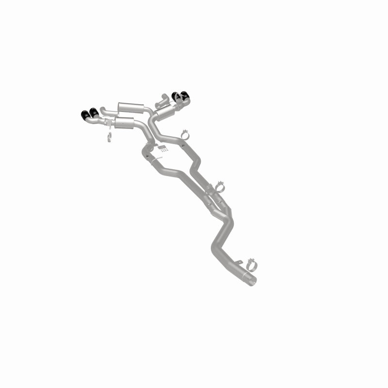 MagnaFlow BMW SPEQ Series Cat-Back Exhaust System Black Chrome