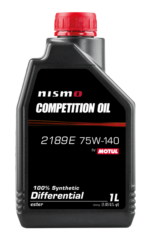 Motul Nismo Competition Differential Gear Oil 2189E 75W140 1L Case of 6 110535