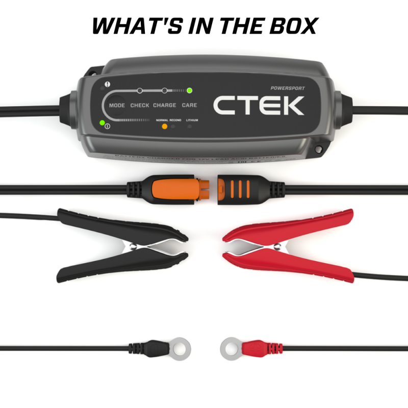 CTEK CT5 POWERSPORT 12V 2.3A Battery Charger & Maintainer 40-339