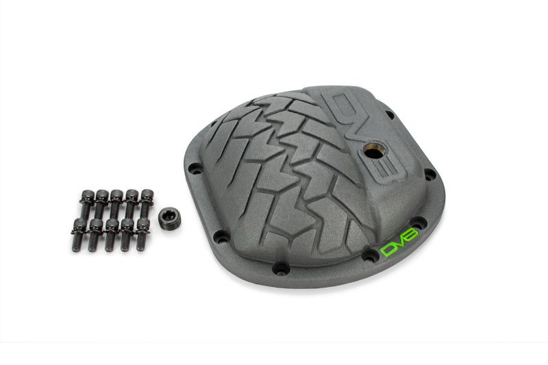 DV8 Offroad HD Dana 35 Diff Cover Cast Iron Gray Powdercoat