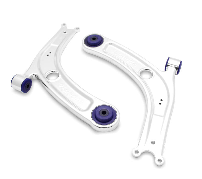 SuperPro Front Lower Alloy Control Arm Kit for 15+ A3 Golf R GTI ALOY0018K