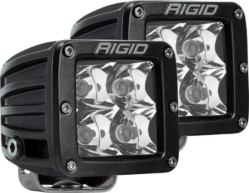 Rigid Industries Dually Spot D-Series PRO Surface Mount LED Pod Pair 202213