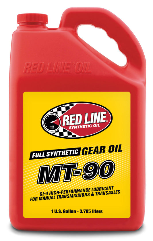 Red Line MT-90 75W90 Gear Oil GL-4 Gallon Case of 4 50305