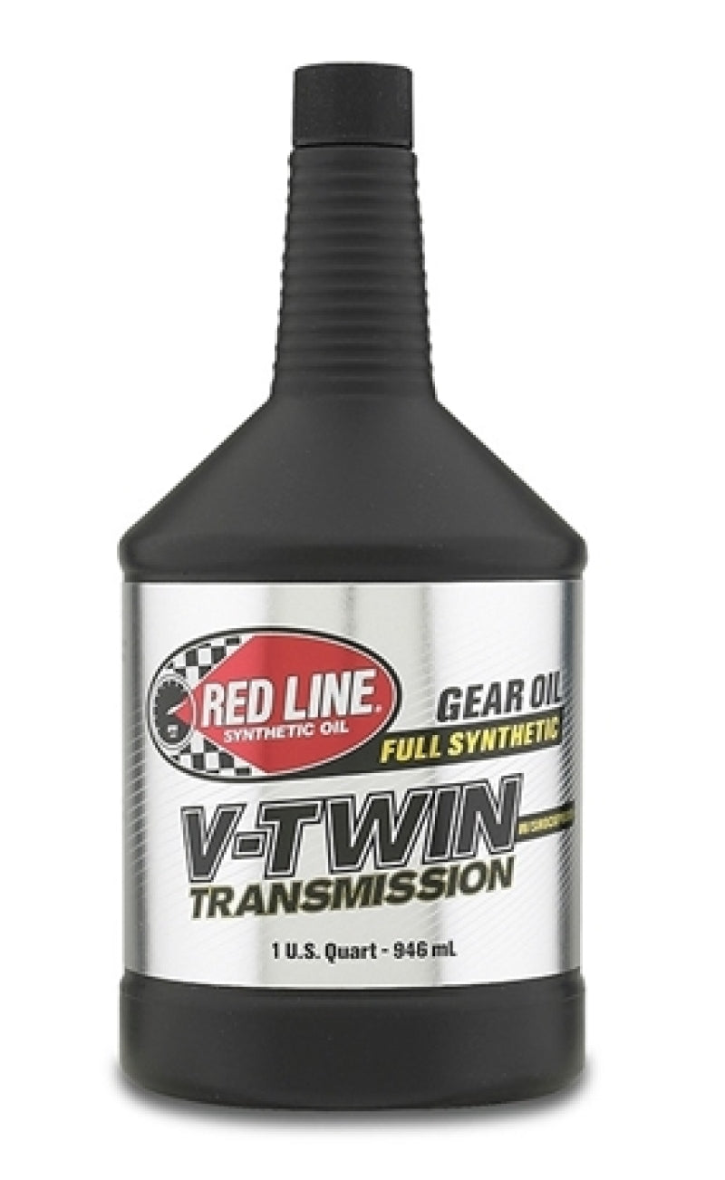 Red Line V-Twin Transmission Oil W/ Shockproof Quart Case of 12 42804