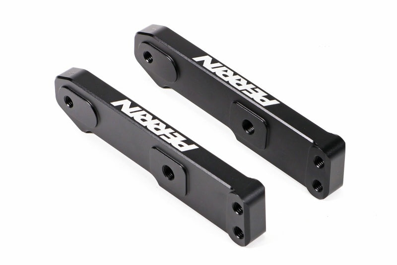 Perrin Front Mount Intercooler Kit Black Tubes & Silver Core for VB FA24 22+ WRX