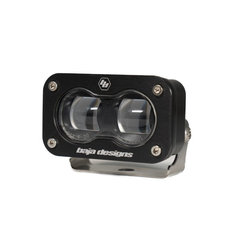 Baja Designs 21-22 Ford Bronco w/Steel Bumper S2 SAE Pro Fog Pocket Light Kit w/