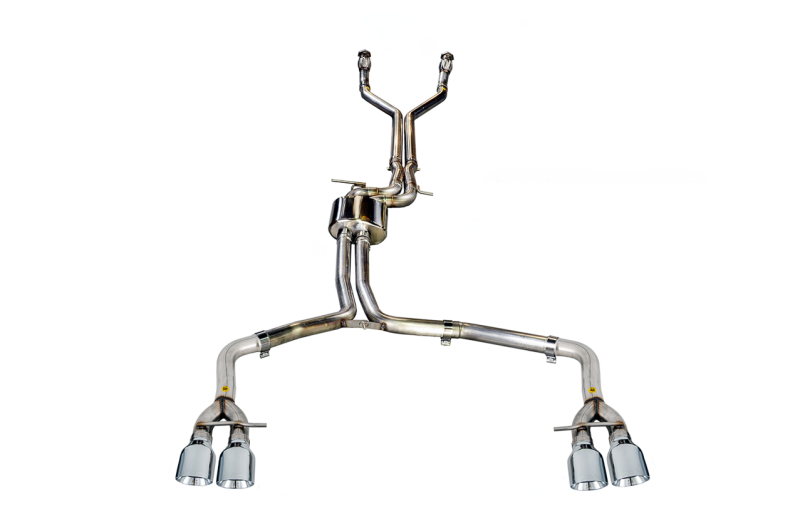 AWE Tuning Audi C7 / C7.5 S6 4.0T Track Edition Exhaust - Chrome Silver Tips