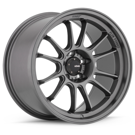 Konig Hypergram 18x8.5 5x108 ET43 Matte Grey