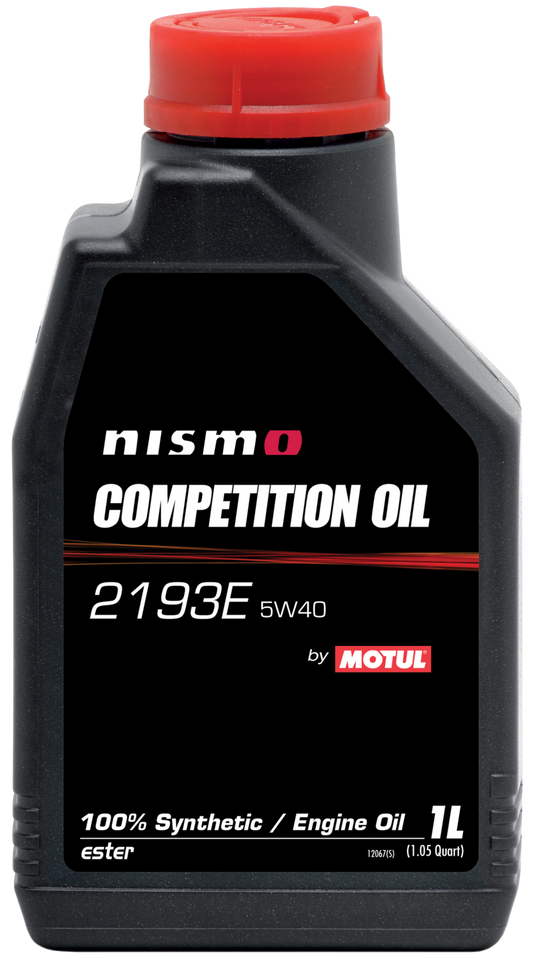 Motul Nismo Competition Oil 2193E 5W40 1L Case of 6 104253