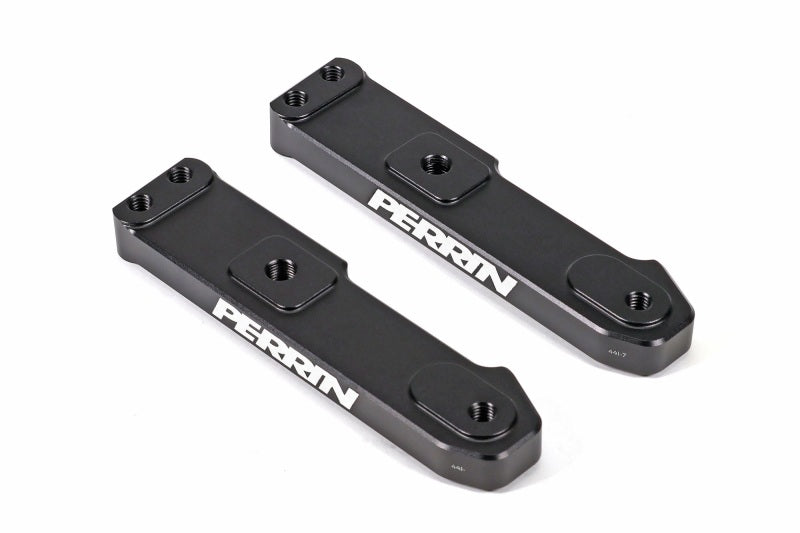 Perrin Front Mount Intercooler Kit Black Tubes & Silver Core for VB FA24 22+ WRX