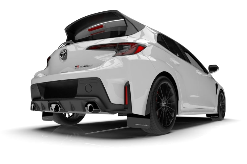 Rally Armor Black UR Mud Flap Dark Grey Logo for 23+ GR Corolla MF89-UR-BLK-DGRY