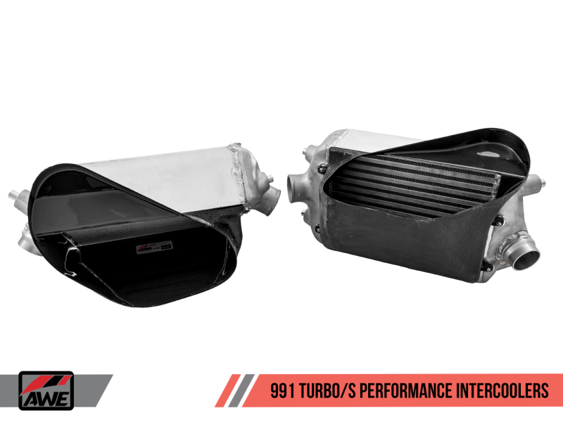 AWE Tuning Porsche 991 (991.2) Turbo/Turbo S Performance Intercooler Kit