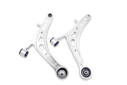 SuperPro Front Lower Alloy Control Arm Kit +Caster fits 15+ WRX & STI ALOY0017K