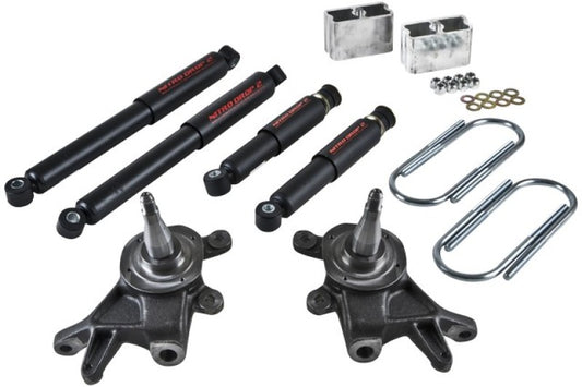 Belltech LOWERING KIT WITH ND2 SHOCKS for 84-97 Nissan Hardbody 2/3 Drop 440ND