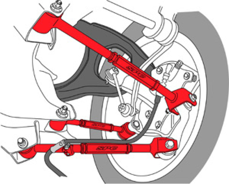 SPC Performance Rear Adjustable Control Arms for 08-17 Accord/09+ TSX/TL 67540