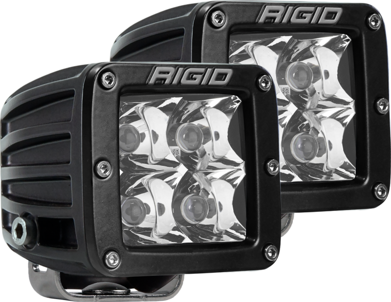Rigid Industries Dually Spot D-Series PRO Surface Mount LED Pod Pair 202213
